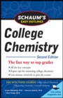 Image for Schaum&#39;s easy outline of college chemistry