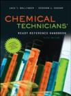 Image for Chemical technicians&#39; ready reference handbook