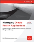 Image for Managing Oracle Fusion Applications