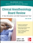 Image for McGraw-Hill specialty board review clinical anesthesiology