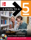 Image for 5 Steps to a 5 AP English Language with CD-ROM, 2012-2013 Edition