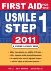 Image for First aid for the USMLE step 1 2011