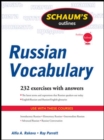 Image for Schaum&#39;s Outline of Russian Vocabulary