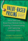 Image for Value-based pricing  : drive sales and boost your bottom line by creating, communicating and capturing customer value