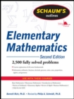 Image for Shaum&#39;s outline of review of elementary mathematics