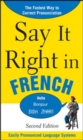 Image for Say It Right in French