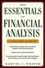 Image for The essentials of financial analysis