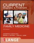 Image for Current diagnosis &amp; treatment in family medicine