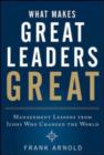 Image for What makes great leaders great: management lessons from icons who changed the world