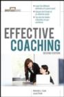 Image for Effective coaching.