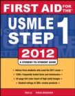 Image for First Aid for the USMLE Step 1 2012