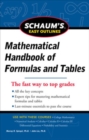 Image for Schaum&#39;s Easy Outline of Mathematical Handbook of Formulas and Tables, Revised Edition