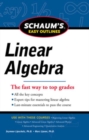 Image for Schaums Easy Outline of Linear Algebra Revised