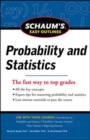 Image for Schaum&#39;s Easy Outline of Probability and Statistics, Revised Edition