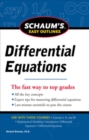 Image for Schaum&#39;s Easy Outline of Differential Equations, Revised Edition
