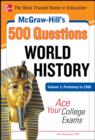 Image for McGraw-Hill&#39;s 500 world history questions