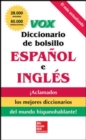 Image for VOX Diccionario de bolsillo espanol y ingles