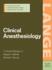 Image for Clinical anesthesiology