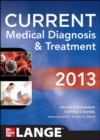 Image for 2013 current medical diagnosis &amp; treatment
