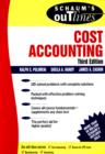 Image for Schaum&#39;s outline of theory and problems of cost accounting.