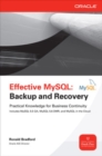 Image for Effective MySQL  : backup and recovery