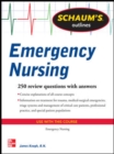 Image for Schaum&#39;s outline of emergency nursing