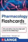 Image for Lange Pharmacology Flash Cards, Third Edition