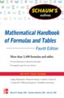 Image for Schaum&#39;s easy outline of mathematical handbook of formulas and tables.
