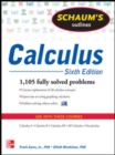Image for Schaum&#39;s Outline of Calculus