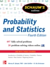 Image for Schaum&#39;s outline of probability and statistics