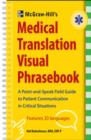 Image for McGraw-Hill&#39;s medical translation visual phrasebook