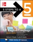 Image for 5 Steps to a 5 AP English Language, 2014-2015 Edition
