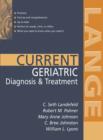 Image for Current geriatric diagnosis &amp; treatment