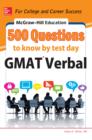Image for 500 GMAT verbal questions to know by test day