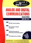 Image for Schaum&#39;s outline of theory and problems of analog and digital communications