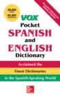 Image for Vox pocket Spanish and English dictionary.