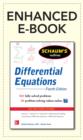 Image for Schaum&#39;s Outline of Differential Equations, 4th Edition