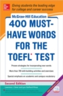 Image for McGraw-Hill Education 400 Must-Have Words for the TOEFL