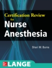 Image for Certification review for nurse anesthesia