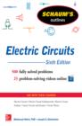 Image for Schaum&#39;s Outline of Electric Circuits, 6th edition