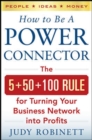 Image for How to be a power connector: the 5+50+100 rule for turning your business network into profits