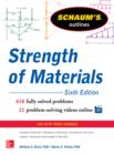 Image for Schaum&#39;s Outline of Strength of Materials, 6th Edition