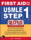 Image for First aid for the USMLE step 1 2015