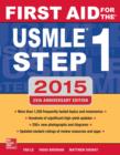Image for First aid for the USMLE step 1 2015