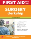 Image for First Aid for the Surgery Clerkship, Third Edition