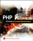 Image for PHP  : 20 lessons to successful web development