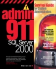 Image for Admin911: SQL Server 2000