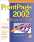 Image for FrontPage 2002  : a beginner&#39;s guide