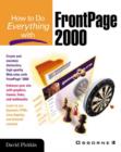 Image for How to do everything with FrontPage 2000