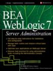 Image for BEA WebLogic server administration